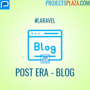 free blogging system with larave