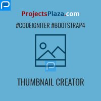 thumbnail creator project in codeigniter