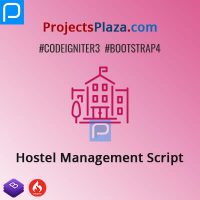 hostel management script in codeigniter