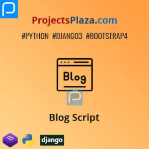 django-blog-script